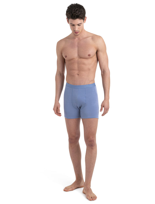 Icebreaker Merino Blend Core Boxers Kyanite Herr - Underkläder