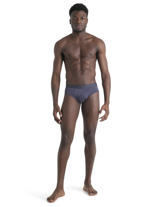 Icebreaker Merino Blend Core Briefs Graphite Herr - Underkläder