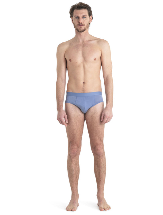 Icebreaker Merino Blend Core Briefs Kyanite Herr - Underkläder