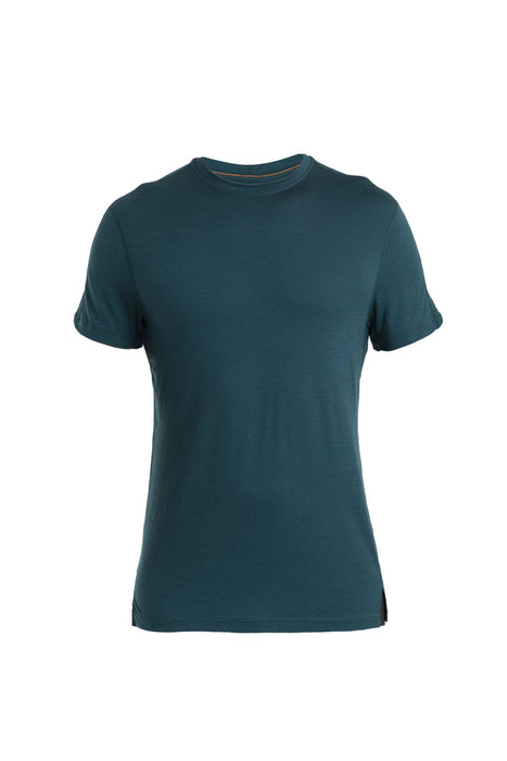 Icebreaker 150 MerinoFine™ Ace T-Shirt Fathom Green Herr - T-shirts & Linnen