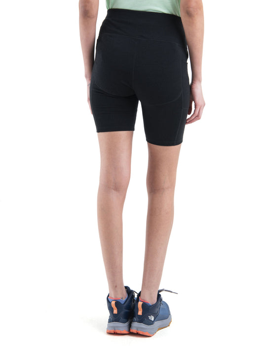 Icebreaker Merino 260 Fastray II 8" High Rise Shorts  Black Dam - Shorts Dam