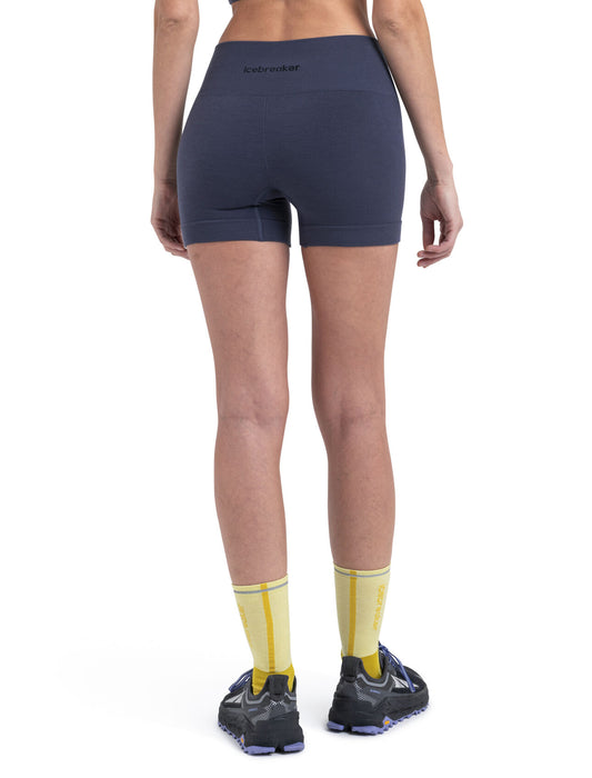 Icebreaker 260 ZoneKnit™ Merino Blend Seamless 4" Shorts  Graphite Dam - Shorts Dam