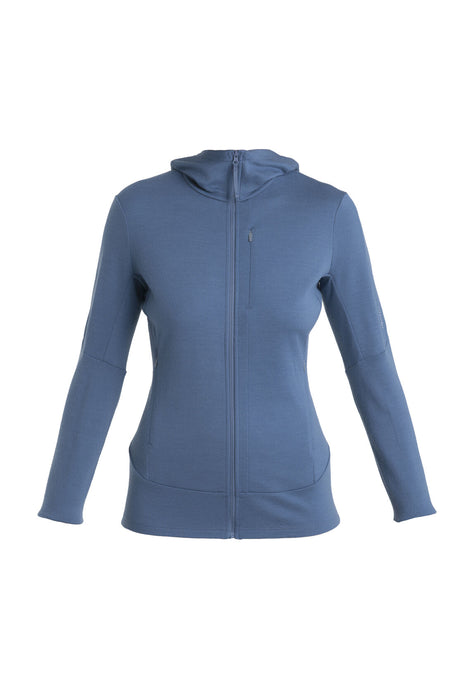 Icebreaker Merino 260 Quantum IV Long Sleeve Zip Hoodie  Dawn Dam - Tröjor Dam