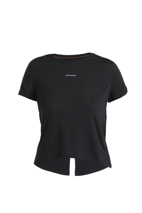 Icebreaker 125 Cool-Lite™ Merino Blend Speed T-Shirt  Black Dam - T-shirts & Linnen Dam