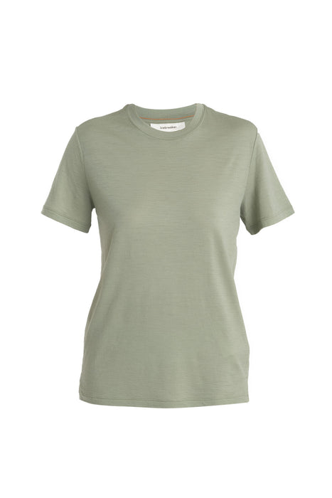 Icebreaker Merino 150 Tech Lite III Relaxed T-Shirt  Lichen Dam - T-shirts & Linnen Dam