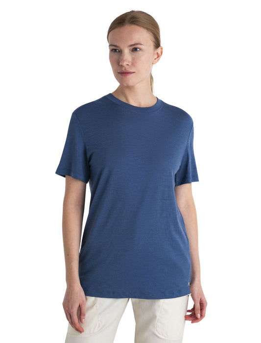 Icebreaker Merino 150 Tech Lite III Relaxed T-Shirt  Dawn Dam - T-shirts & Linnen Dam