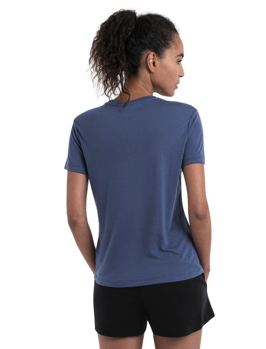 Icebreaker Merino Blend Core T-Shirt  Dawn Dam - T-shirts & Linnen Dam