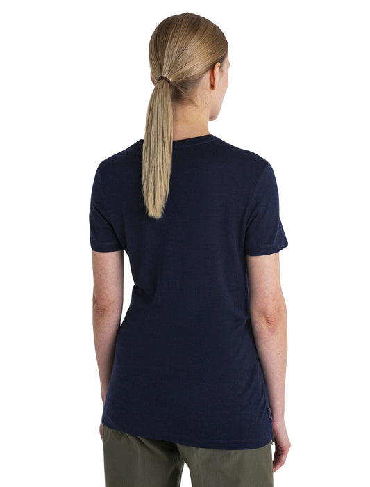 Icebreaker Merino 150 Tech Lite III T-Shirt  Midnight Navy Dam - T-shirts & Linnen Dam