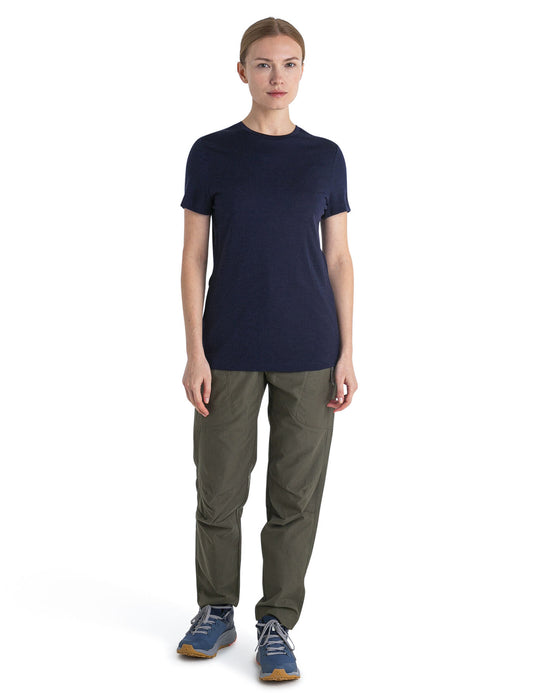 Icebreaker Merino 150 Tech Lite III T-Shirt  Midnight Navy Dam - T-shirts & Linnen Dam