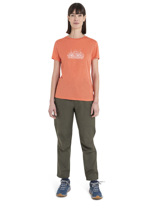 Icebreaker Merino 150 Tech Lite III T-Shirt IB Grown Naturally  Tang Dam - T-shirts & Linnen Dam