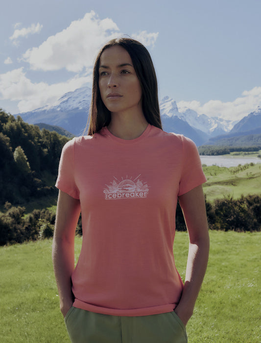 Icebreaker Merino 150 Tech Lite III T-Shirt IB Grown Naturally  Tang Dam - T-shirts & Linnen Dam