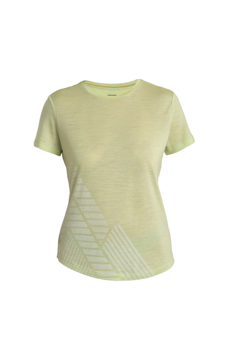 Icebreaker 125 Cool-Lite™ Merino Blend Sphere III T-Shirt Peak Quest  Glazen Dam - T-shirts & Linnen Dam