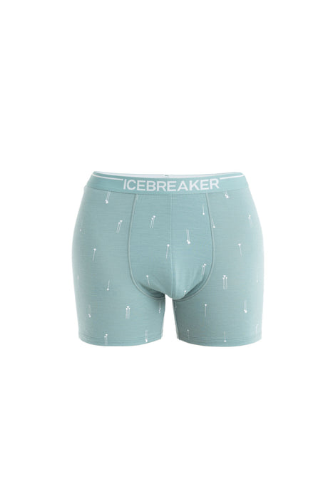 Icebreaker Merino Anatomica Boxers Palm Trail Cloud Ray Herr - Underkläder