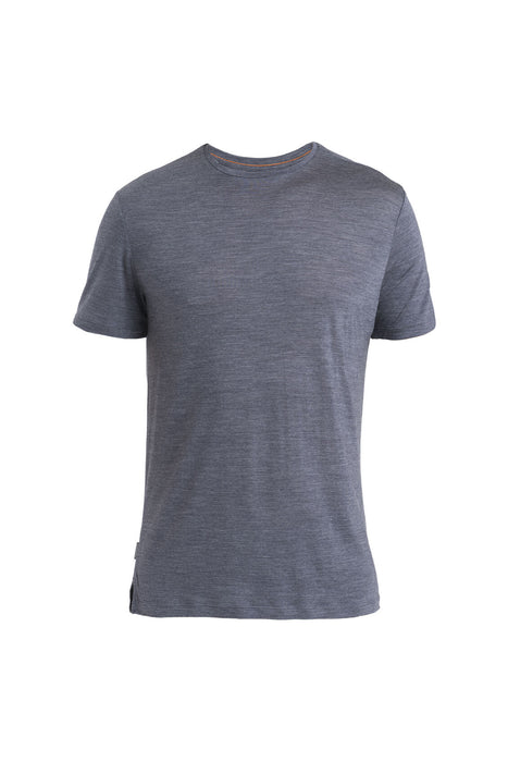 Icebreaker 125 Cool-Lite™ Merino Blend Sphere III T-Shirt Midnight Navy Heather Herr - T-shirts & Linnen