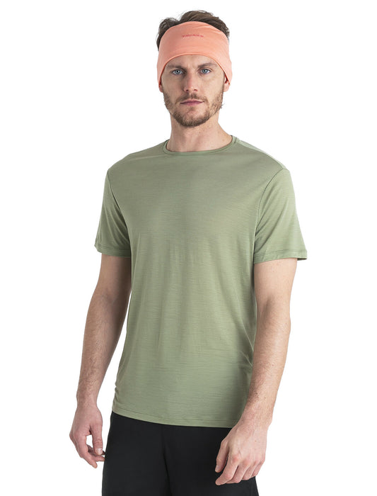 Icebreaker 125 Cool-Lite™ Merino Blend Sphere III T-Shirt Lichen Herr - T-shirts & Linnen