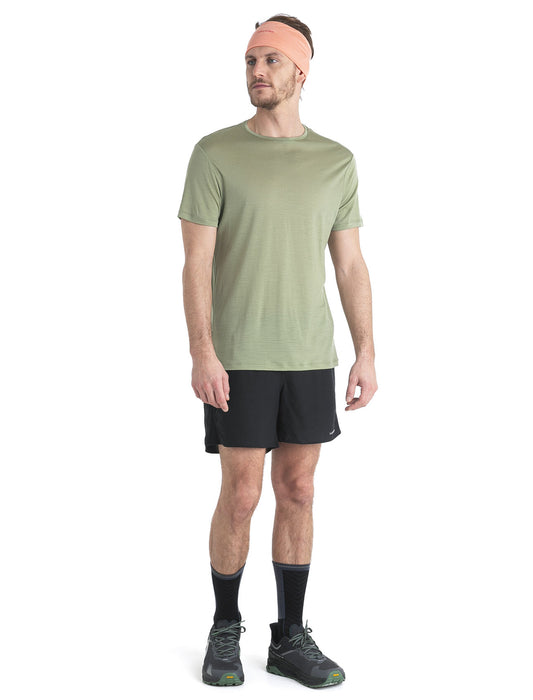 Icebreaker 125 Cool-Lite™ Merino Blend Sphere III T-Shirt Lichen Herr - T-shirts & Linnen