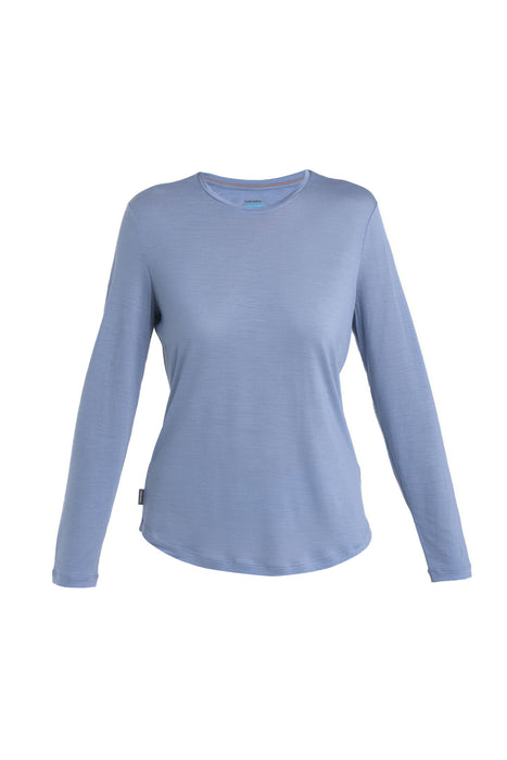 Icebreaker 125 Cool-Lite™ Merino Blend Sphere III Long Sleeve T-Shirt  Kyanite Dam - T-shirts & Linnen Dam