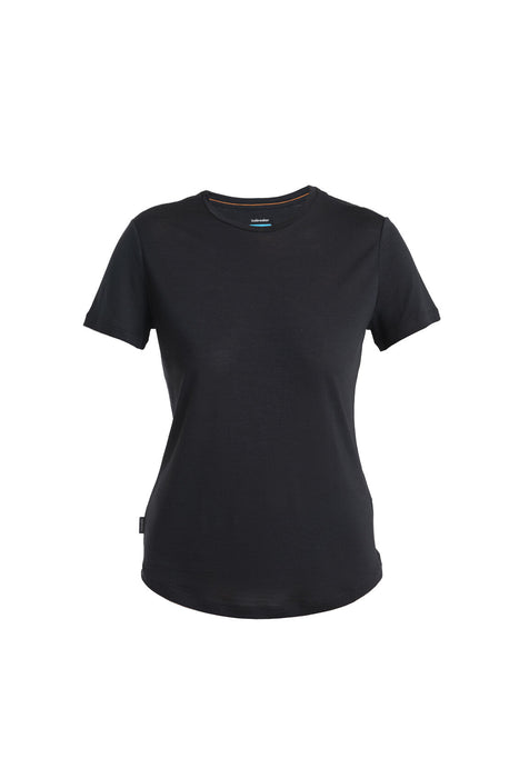 Icebreaker 125 Cool-Lite™ Merino Blend Sphere III T-Shirt  Black Dam - T-shirts & Linnen Dam