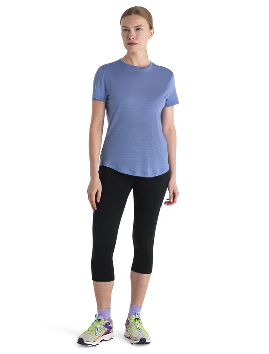 Icebreaker 125 Cool-Lite™ Merino Blend Sphere III T-Shirt  Kyanite Dam - T-shirts & Linnen Dam