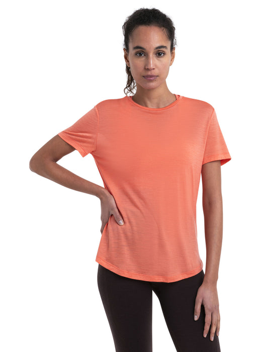 Icebreaker 125 Cool-Lite™ Merino Blend Sphere III T-Shirt  Tang Dam - T-shirts & Linnen Dam