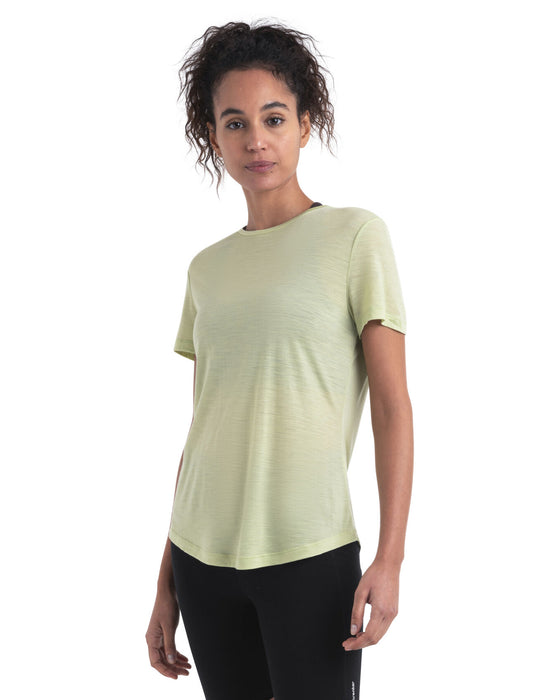 Icebreaker 125 Cool-Lite™ Merino Blend Sphere III T-Shirt  Glazen Dam - T-shirts & Linnen Dam