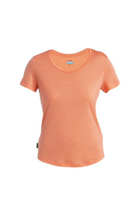 Icebreaker 125 Cool-Lite™ Merino Blend Sphere III Scoop T-Shirt  Tang Dam - T-shirts & Linnen Dam