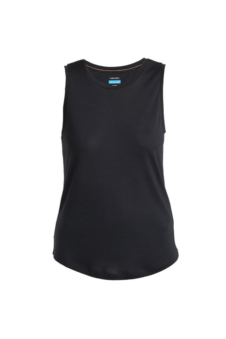 Icebreaker 125 Cool-Lite™ Merino Blend Sphere III Tank  Black Dam - T-shirts & Linnen Dam