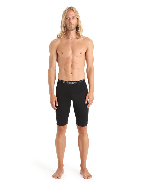 Icebreaker Merino 200 Oasis Thermal Shorts Black Herr - Underställ