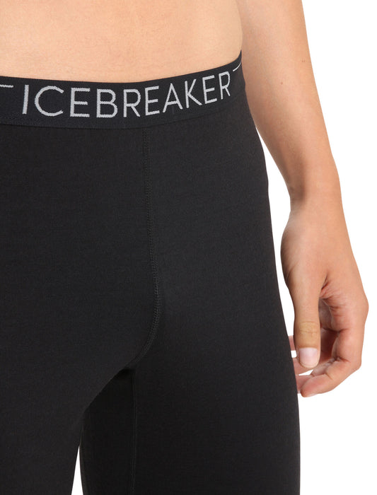 Icebreaker Merino 200 Oasis Thermal Shorts Black Herr - Underställ