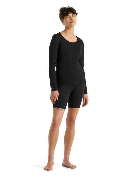 Icebreaker Merino 200 Oasis Thermal Shorts  Black Dam - Underställ Dam