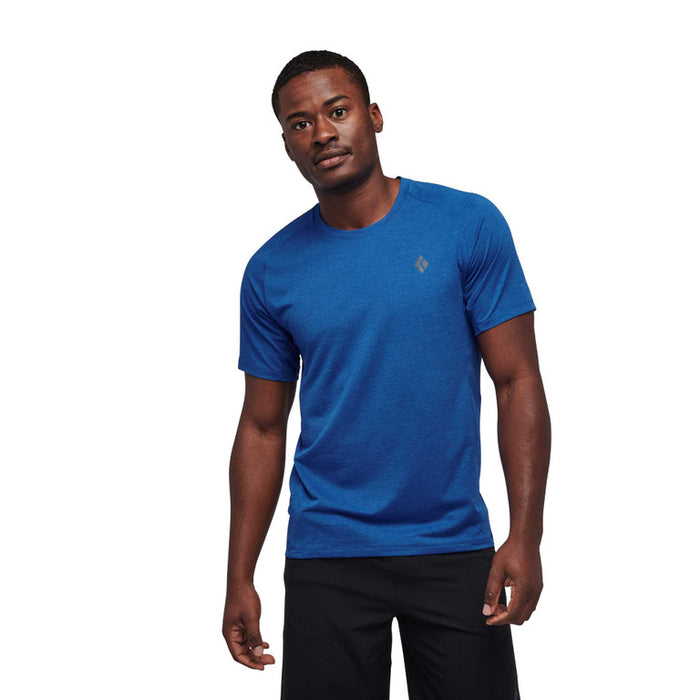 Black Diamond M Lightwire Ss Tech Tee Drifter Blue Herr - T-Shirt