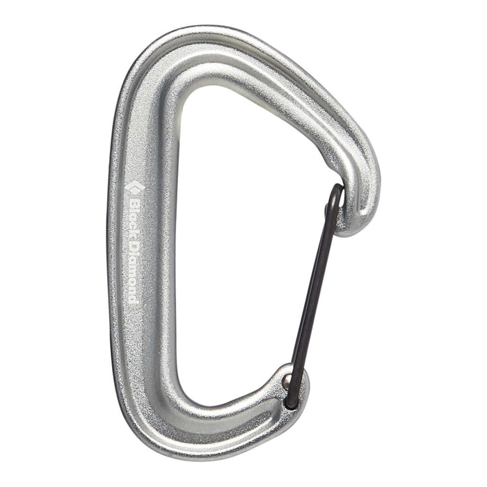 Black Diamond Miniwire Carabiner Light Gray  - Kabin