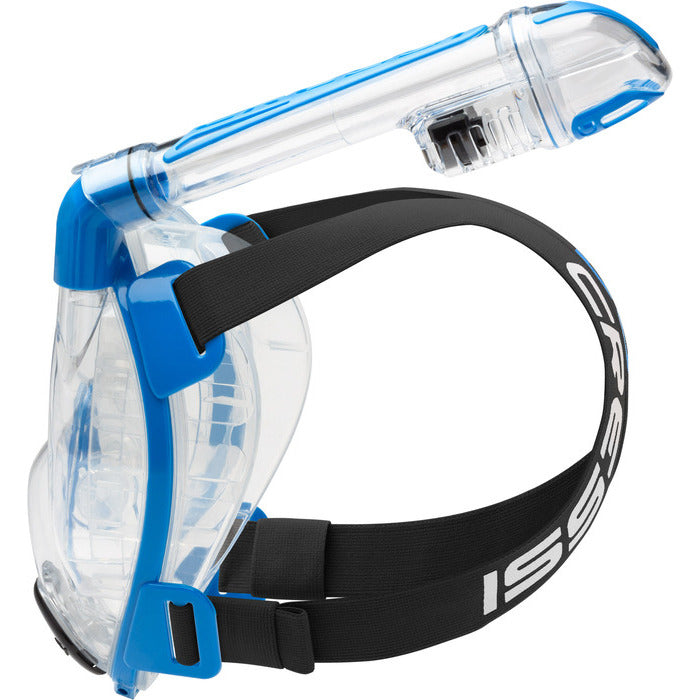 Cressi Duke Dry Full Face Mask Clear/Blue M/L