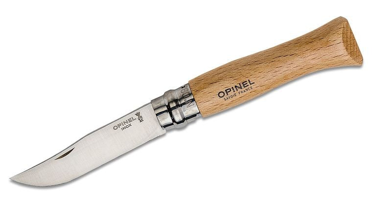 Opinel Blister N09 Beech Stainless Steel