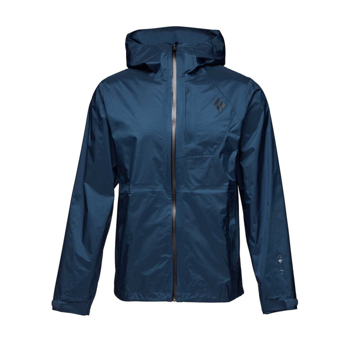 Black Diamond M Treeline Rain Shell Indigo Herr - Jacka