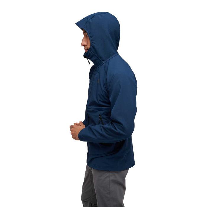 Black Diamond M Element Hoody Indigo Herr - Huvtröjor