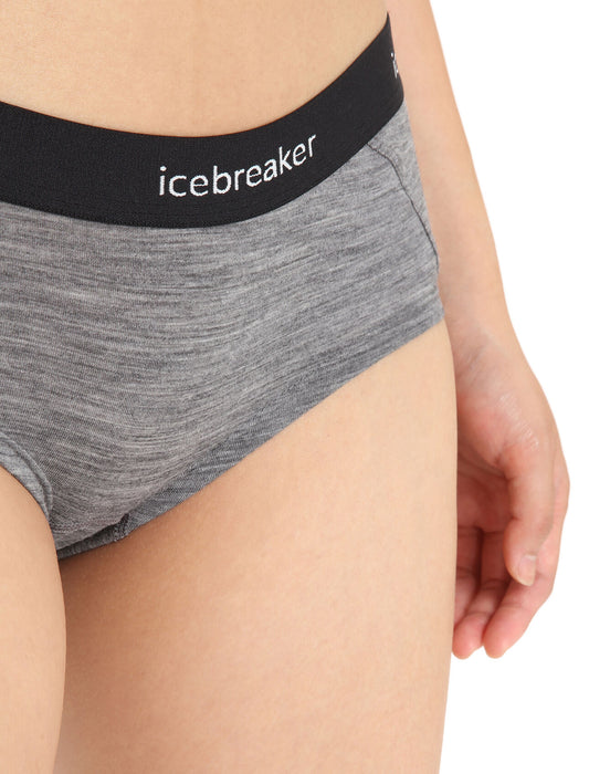 Icebreaker Merino Sprite Hot Pants  Black Dam - Underkläder Dam