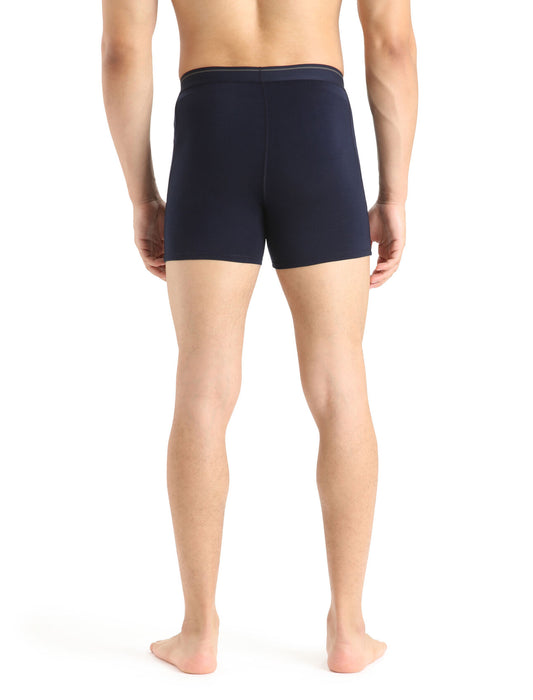 Icebreaker Merino Anatomica Boxers Midnight Navy Herr - Underkläder