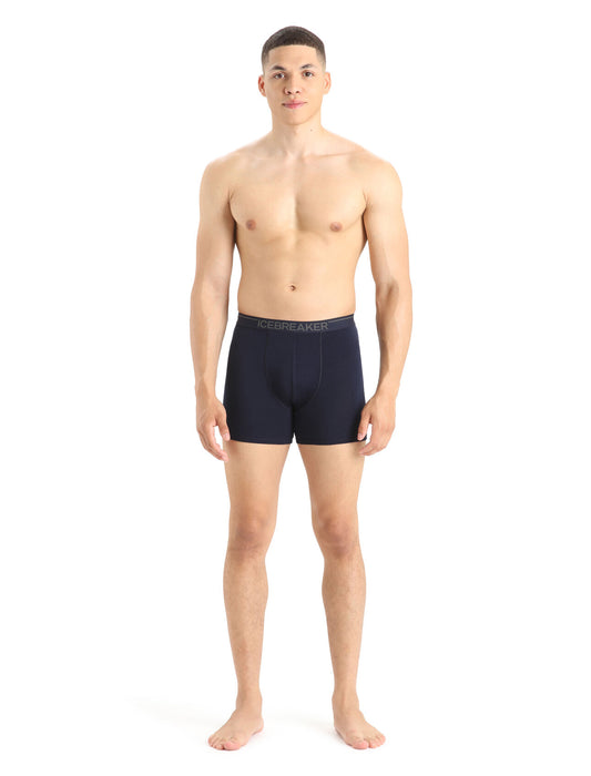 Icebreaker Merino Anatomica Boxers Midnight Navy Herr - Underkläder