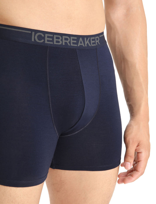 Icebreaker Merino Anatomica Boxers Midnight Navy Herr - Underkläder