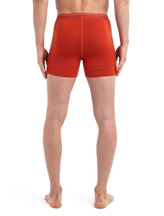 Icebreaker Merino Anatomica Boxers Molten Herr - Underkläder