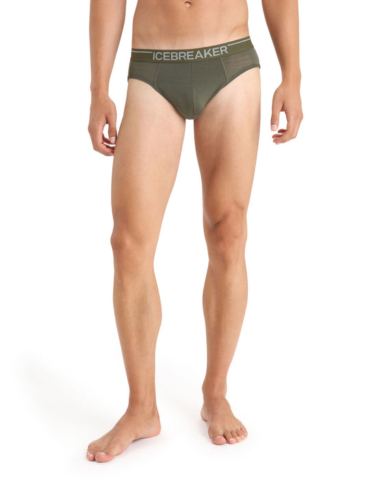 Icebreaker Merino Anatomica Briefs Loden Herr - Underkläder