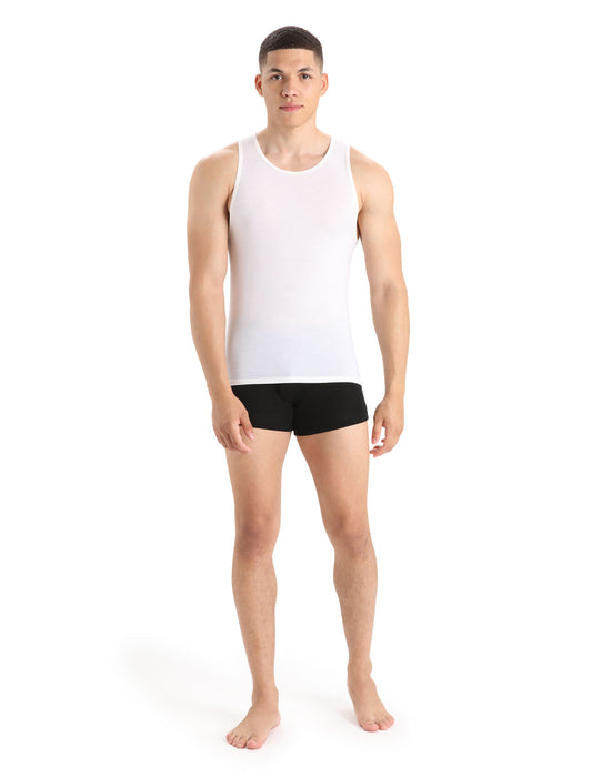 Icebreaker Merino Anatomica Tank Top  Snow Herr - T-shirts & Linnen