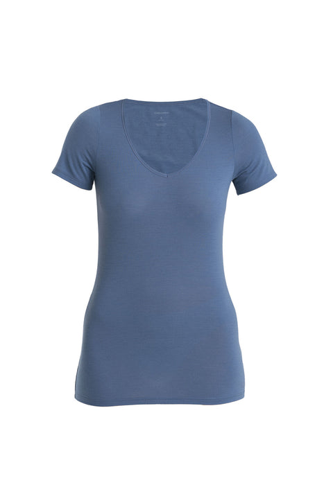 Icebreaker Merino Siren Short Sleeve Sweetheart Top  Dawn Dam - T-shirts & Linnen Dam