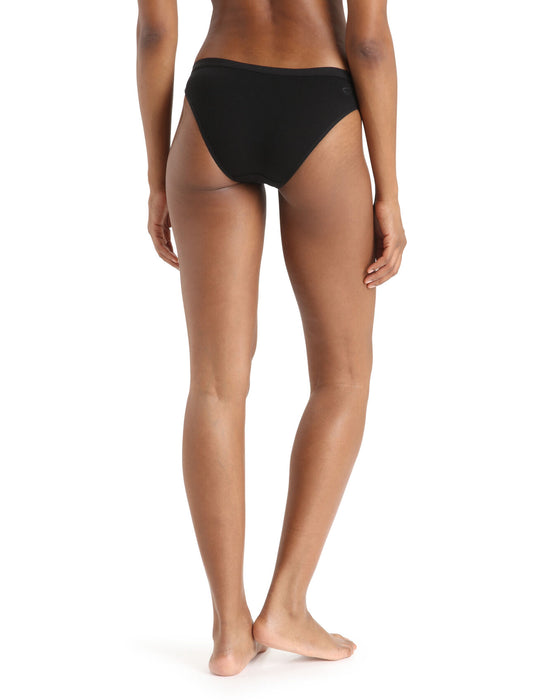 Icebreaker Merino Siren Bikini Briefs  Black Dam - Underkläder Dam