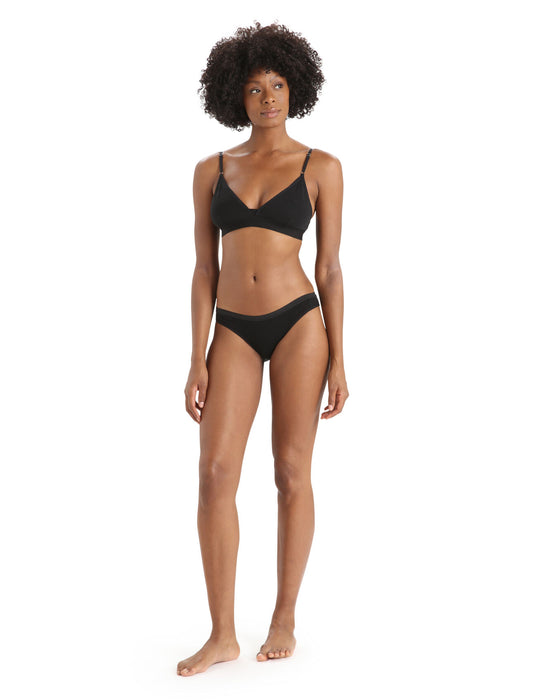 Icebreaker Merino Siren Bikini Briefs  Black Dam - Underkläder Dam