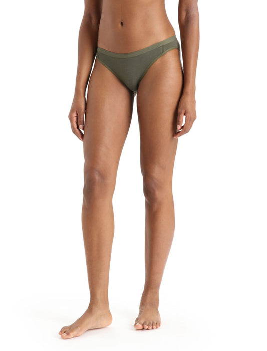 Icebreaker Merino Siren Bikini Briefs  Loden Dam - Underkläder Dam