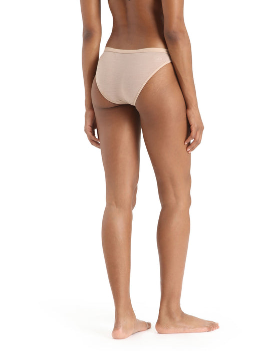 Icebreaker Merino Siren Bikini Briefs  Praline Dam - Underkläder Dam