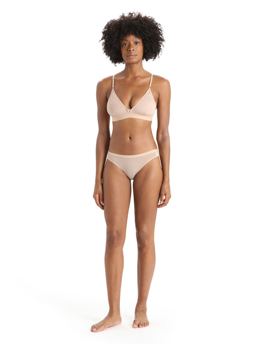 Icebreaker Merino Siren Bikini Briefs  Praline Dam - Underkläder Dam