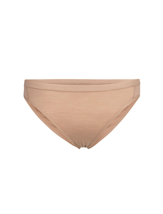 Icebreaker Merino Siren Bikini Briefs  Praline Dam - Underkläder Dam